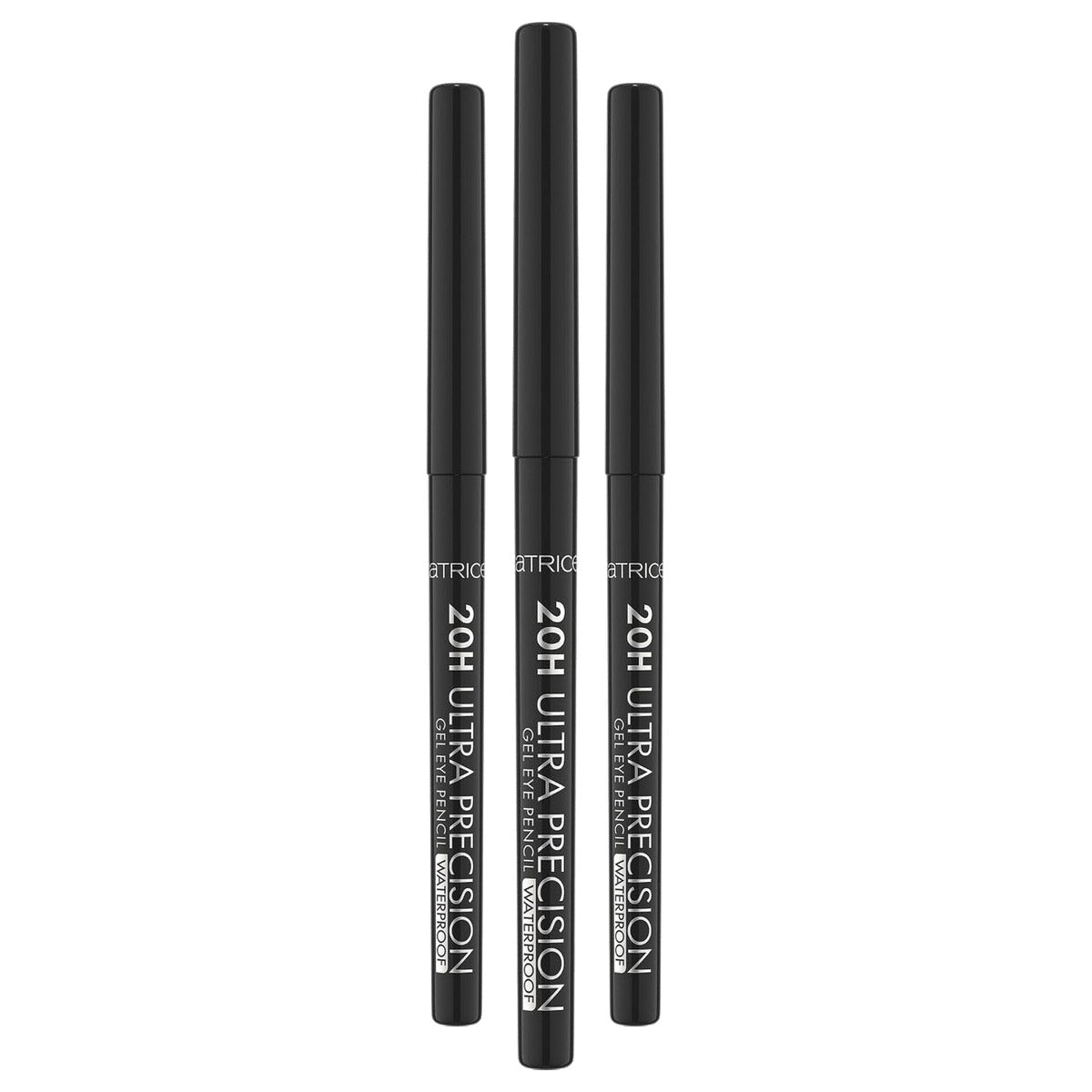 Catrice Cosmetics 20H Gel Eye Pencil 010 zwart 0,08 g - 3-pack