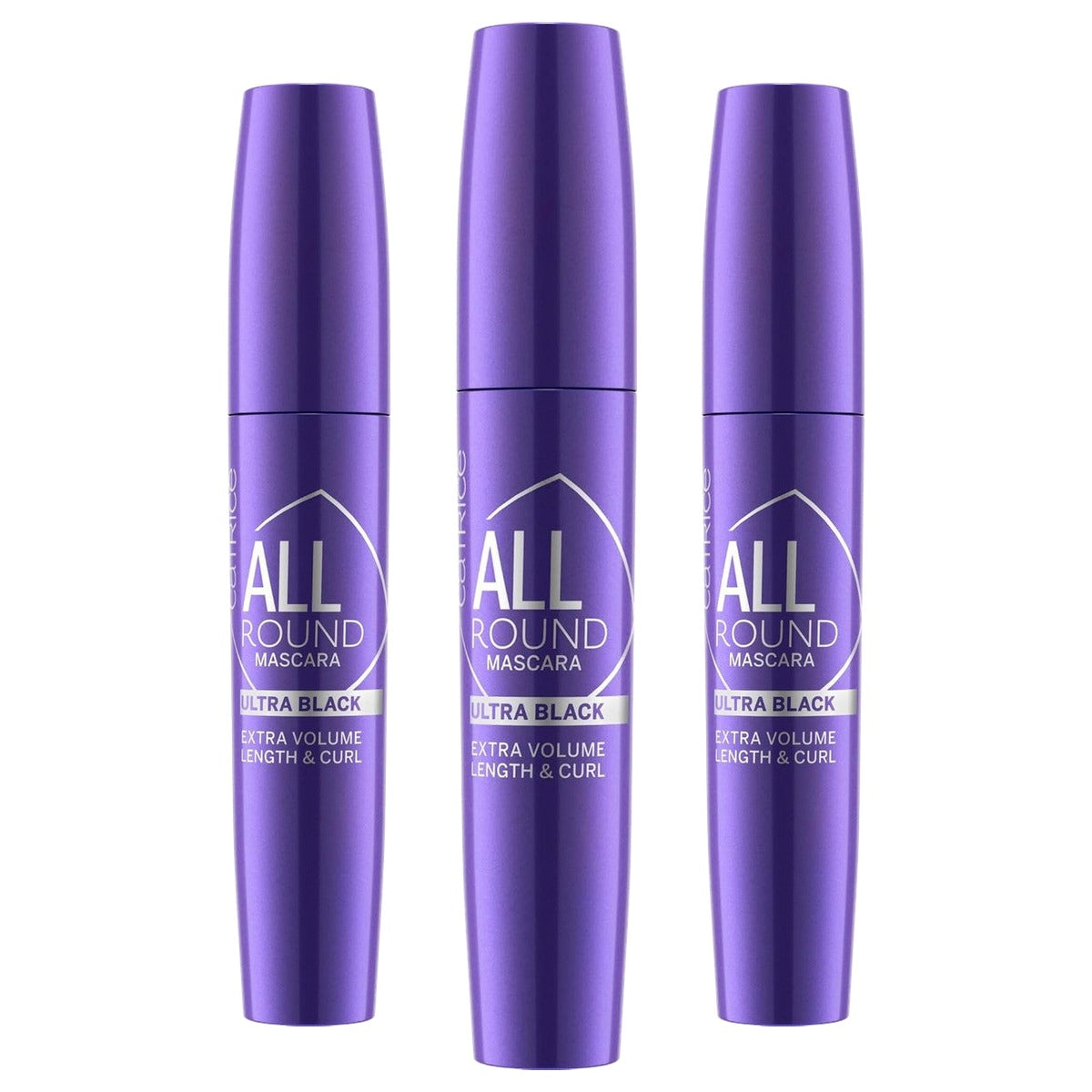 Catrice Allround Mascara Ultra Black 010 - 3-pack