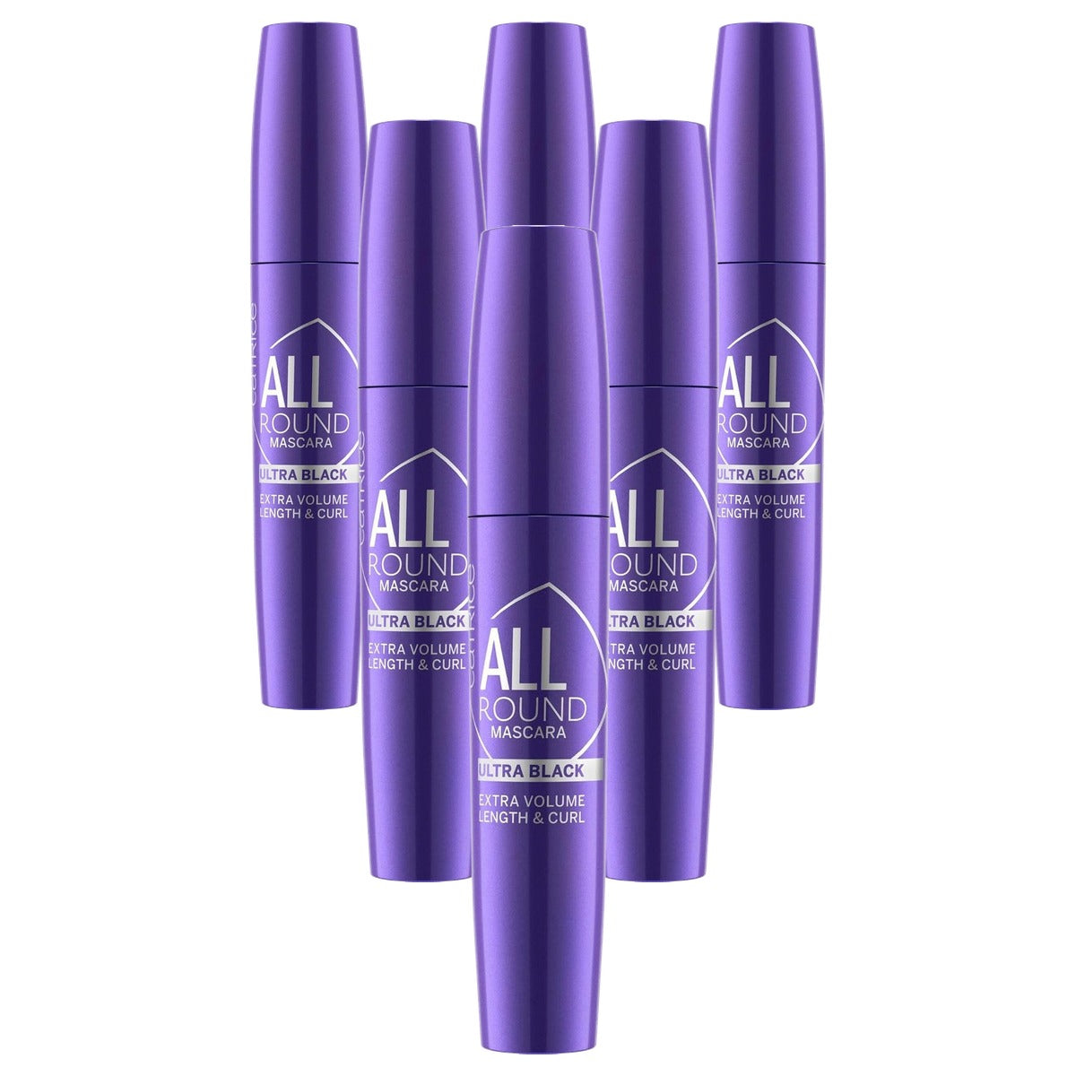 Catrice Allround Mascara Ultra Black 010 - 6-pack