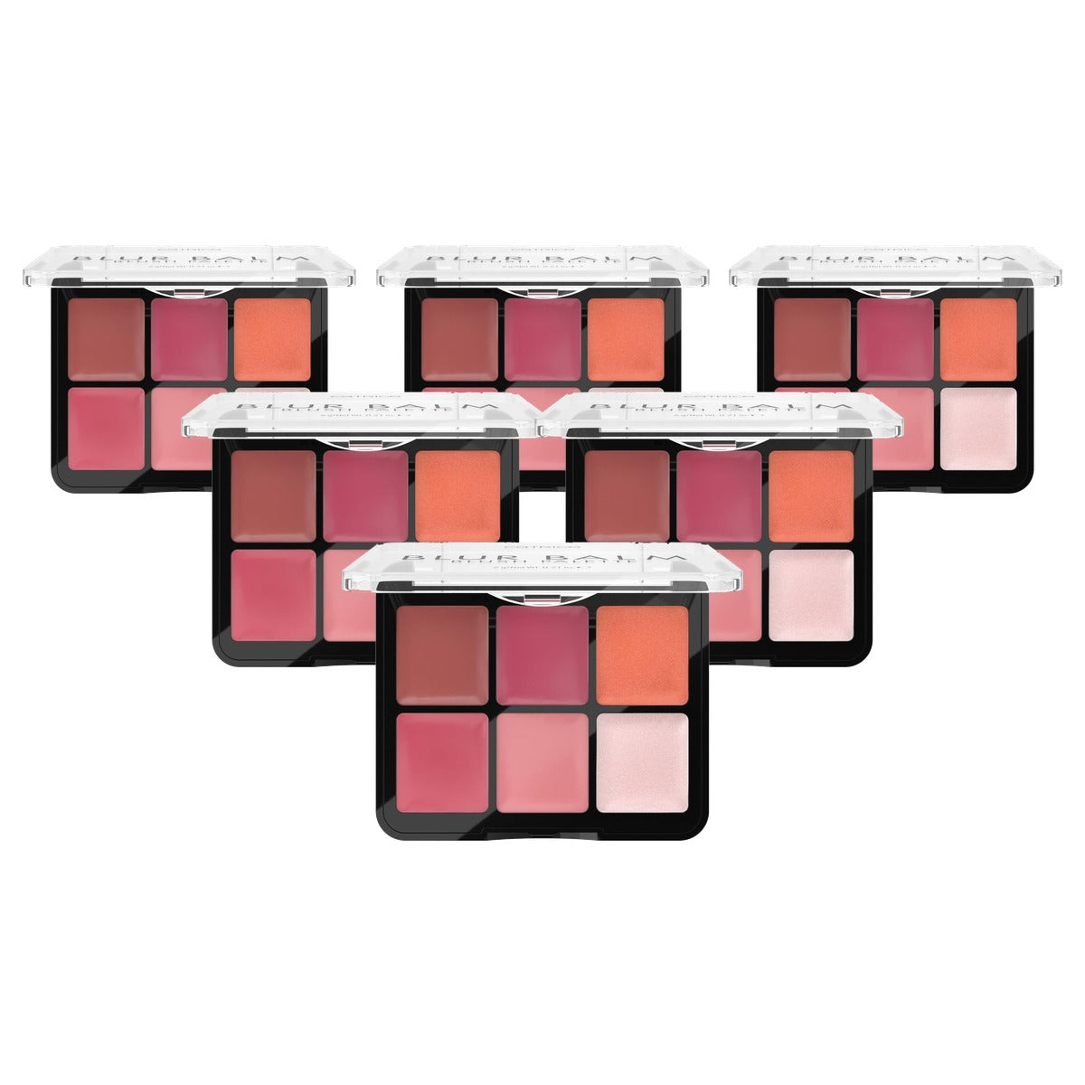 Catrice Blur Balm Blush Palet nr. 010 meerkleurig - 6-pack