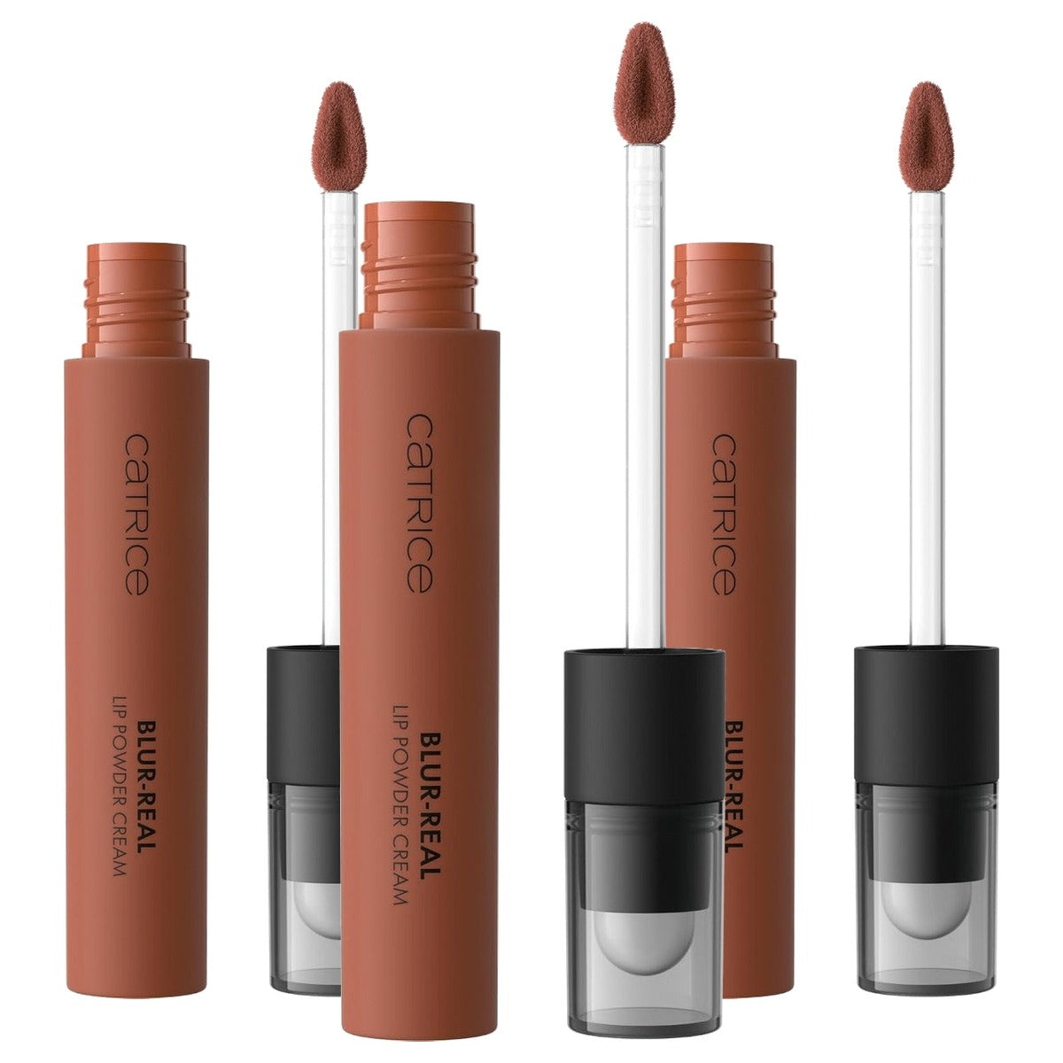 Catrice Cosmetics Blur-Real Lip Powder Cream 010 Nude 3,5 ml - 3-pack