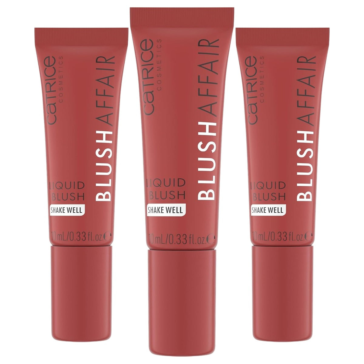 Catrice Cosmetics Blush Affair Liquid Blush 040 roze - 3-pack