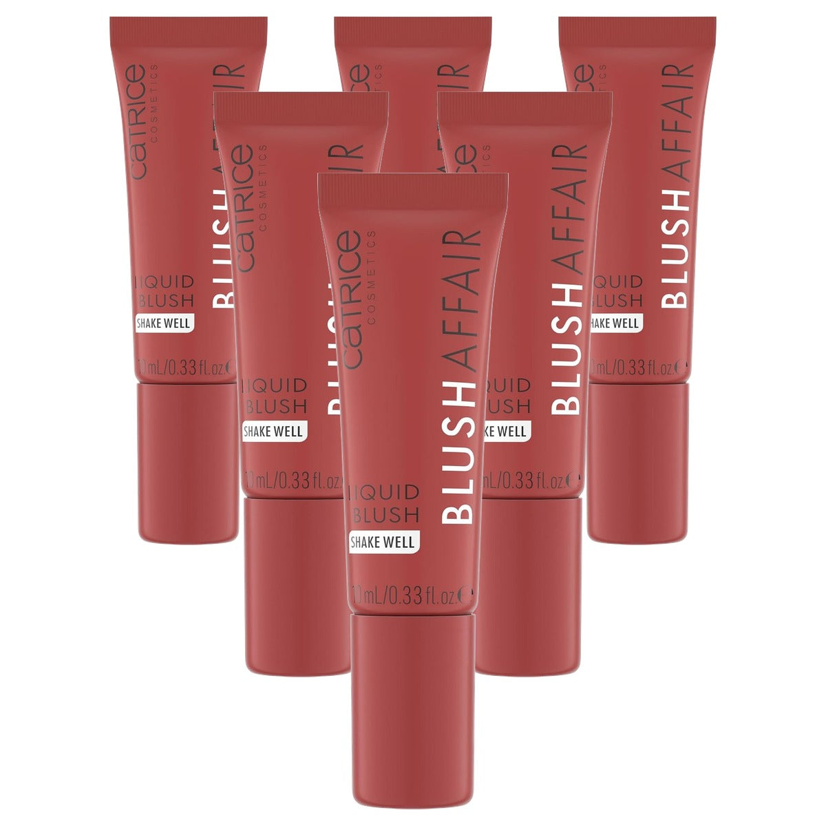 Catrice Cosmetics Blush Affair Liquid Blush 040 roze - 6-pack