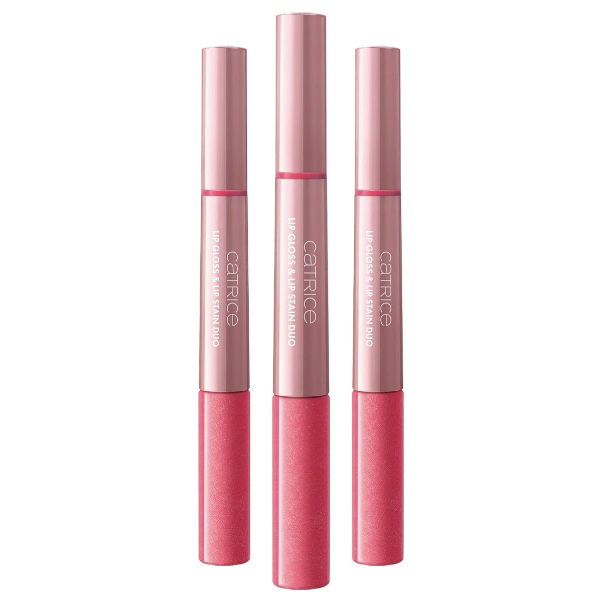 Catrice Cosmetics Brides & Besties Lip Gloss Lip Stain Duo C02 4,9 ml - 3-pack