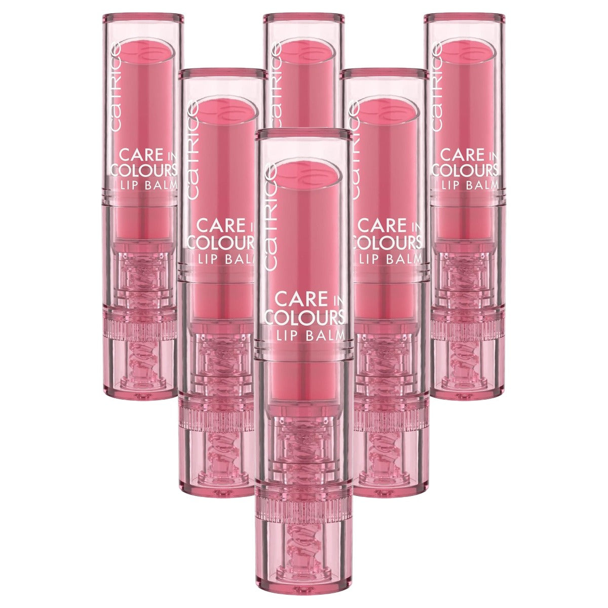 Catrice Cosmetics Care In Colours Lip Balm nr. 070 roze 3 g - 6-pack