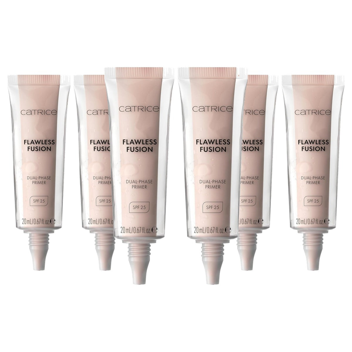 Catrice Cosmetics Flawless Fusion Dual-Phase Primer 010 Nude 2 x 20 ml - 3-pack