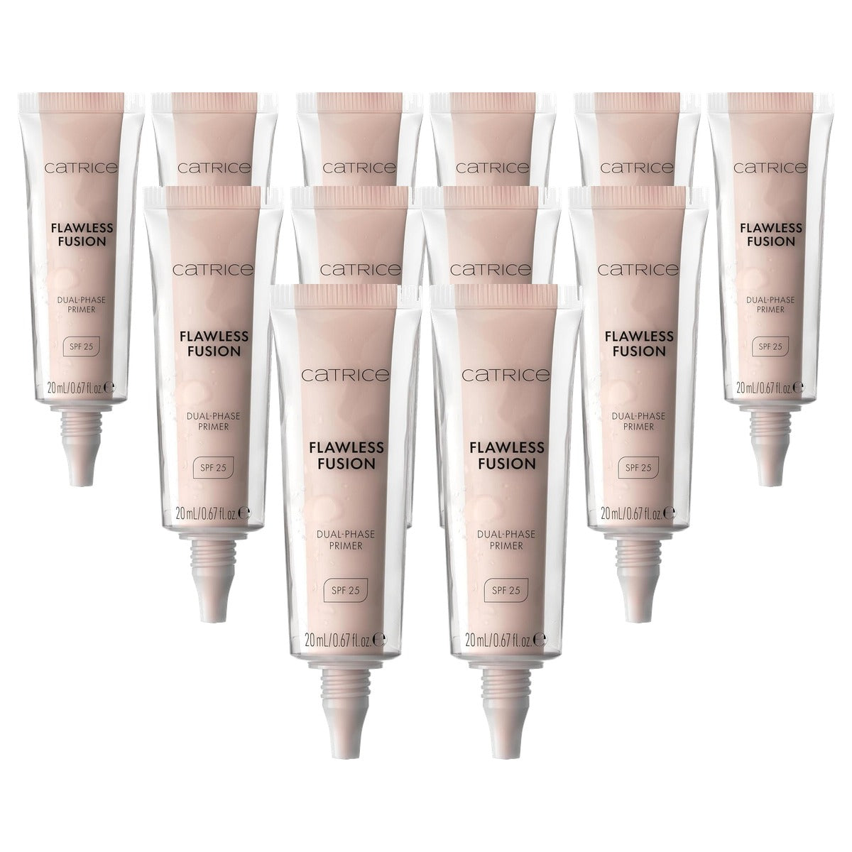 Catrice Cosmetics Flawless Fusion Dual-Phase Primer 010 Nude 2 x 20 ml - 6-pack