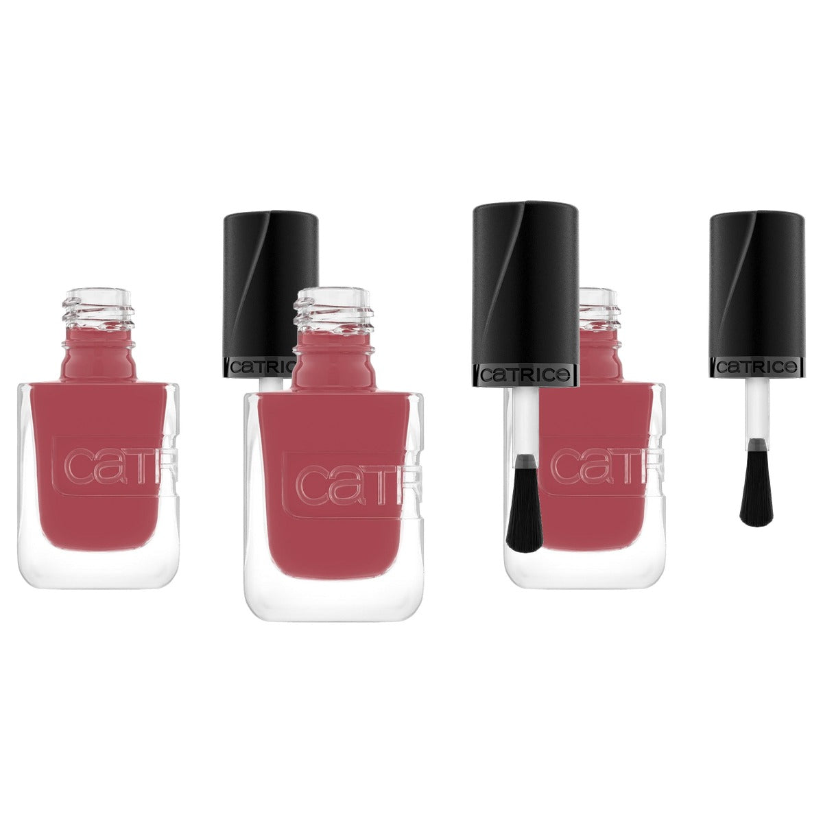 Catrice Cosmetics Gel Affair nagellak 007 mauve - 3-pack