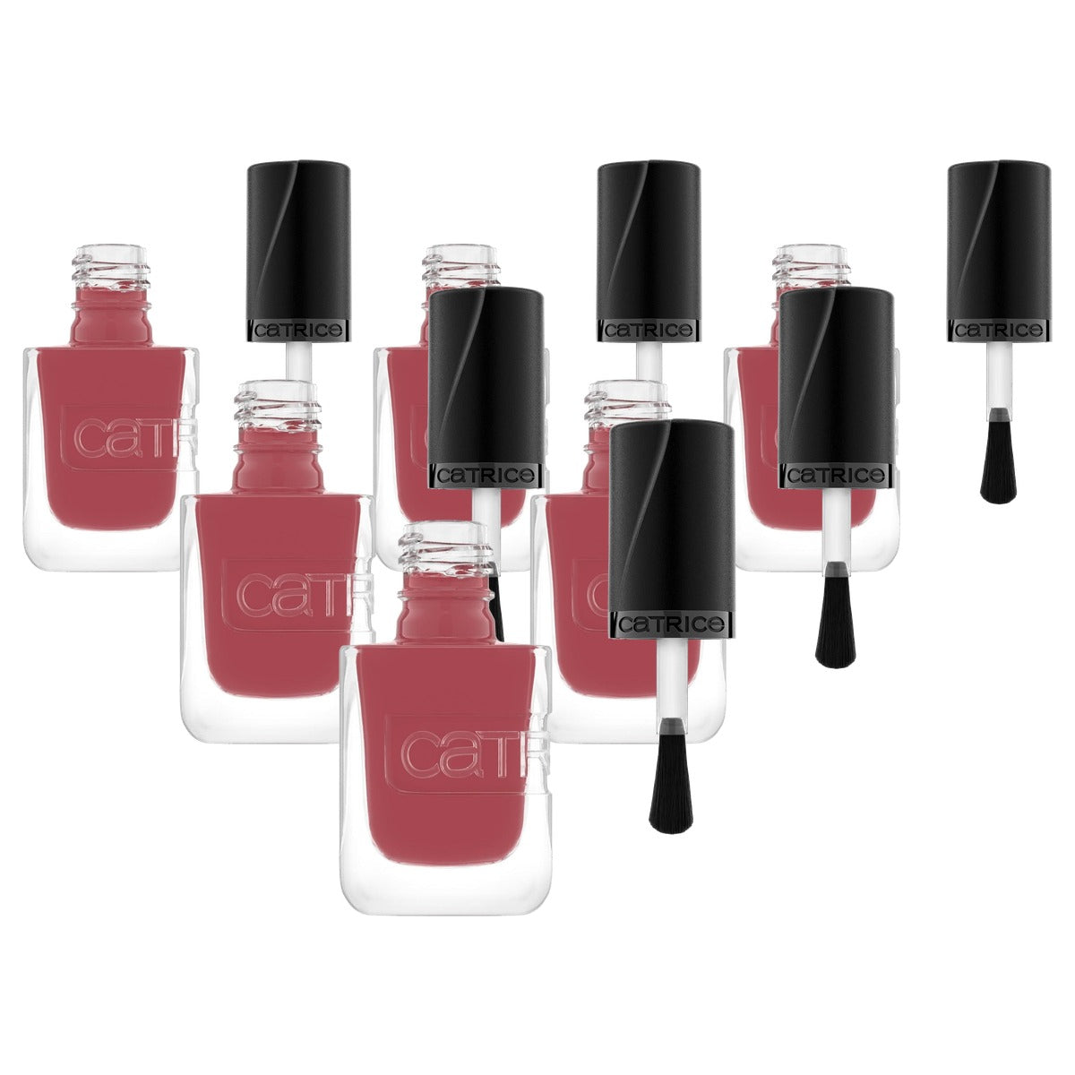 Catrice Cosmetics Gel Affair nagellak 007 mauve - 6-pack