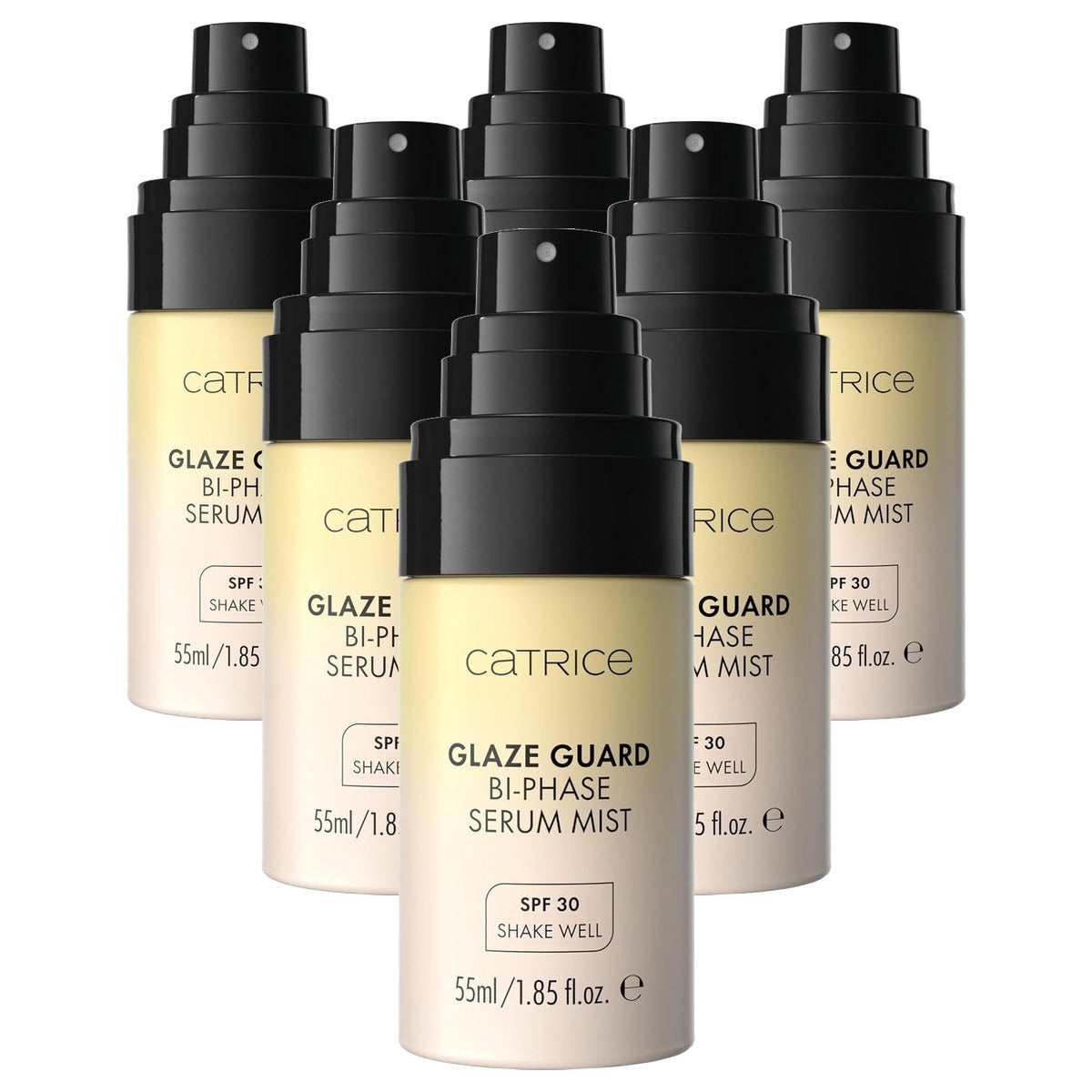Catrice Cosmetics Glaze Guard Bi-fase Serum Mist 55 ml - 6-pack