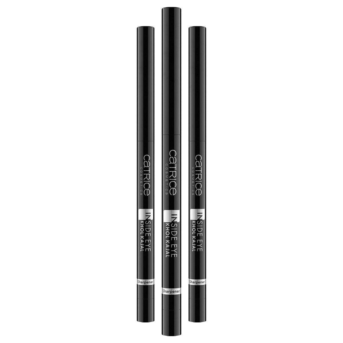 Catrice Inside Eye Khol Kajal kajalstift 010 zwart 0,3 g - 3-pack