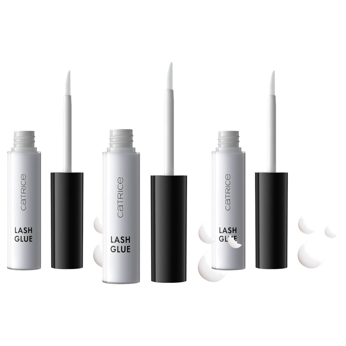 Catrice Lash Glue wimperlijm transparant 4,7 g - 3-pack