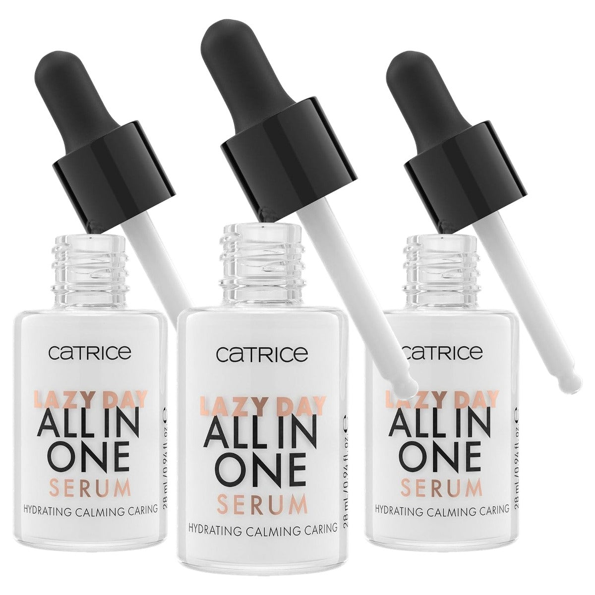 Catrice Lazy Day All In One Serum gezichtsserum 28 ml - 3-pack