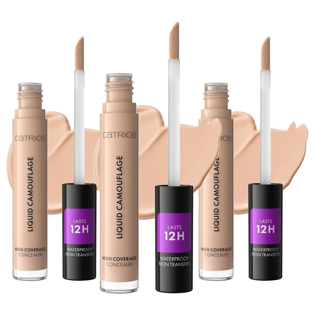Catrice Cosmetics Liquid Camouflage concealer 005 light natural 5 ml - 3-pack