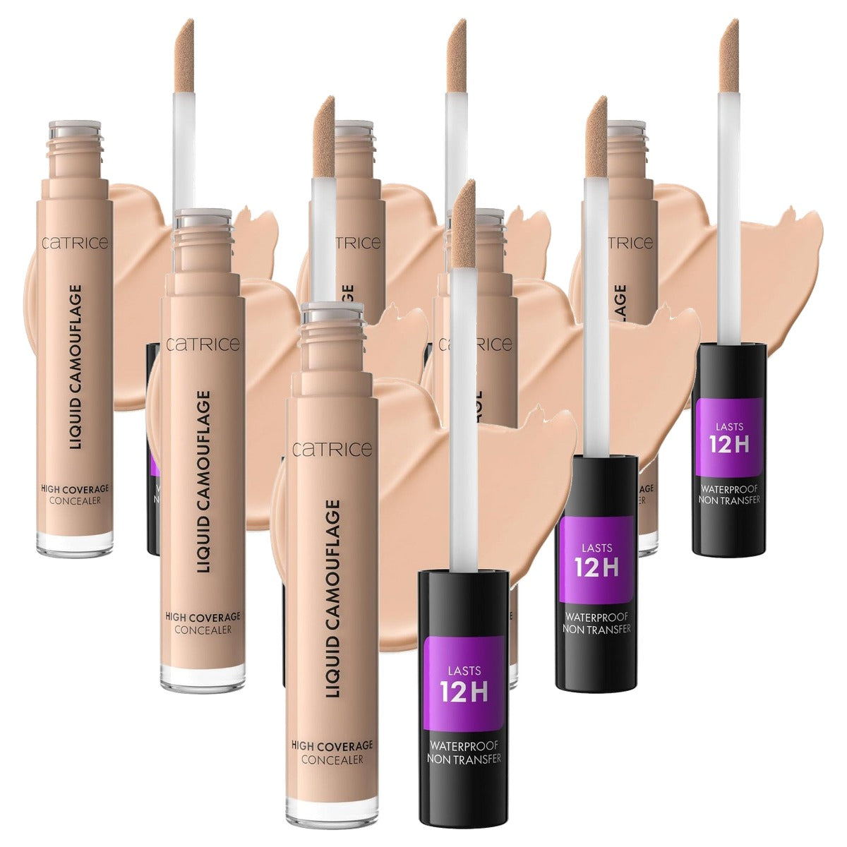 Catrice Cosmetics Liquid Camouflage concealer 005 light natural 5 ml - 6-pack