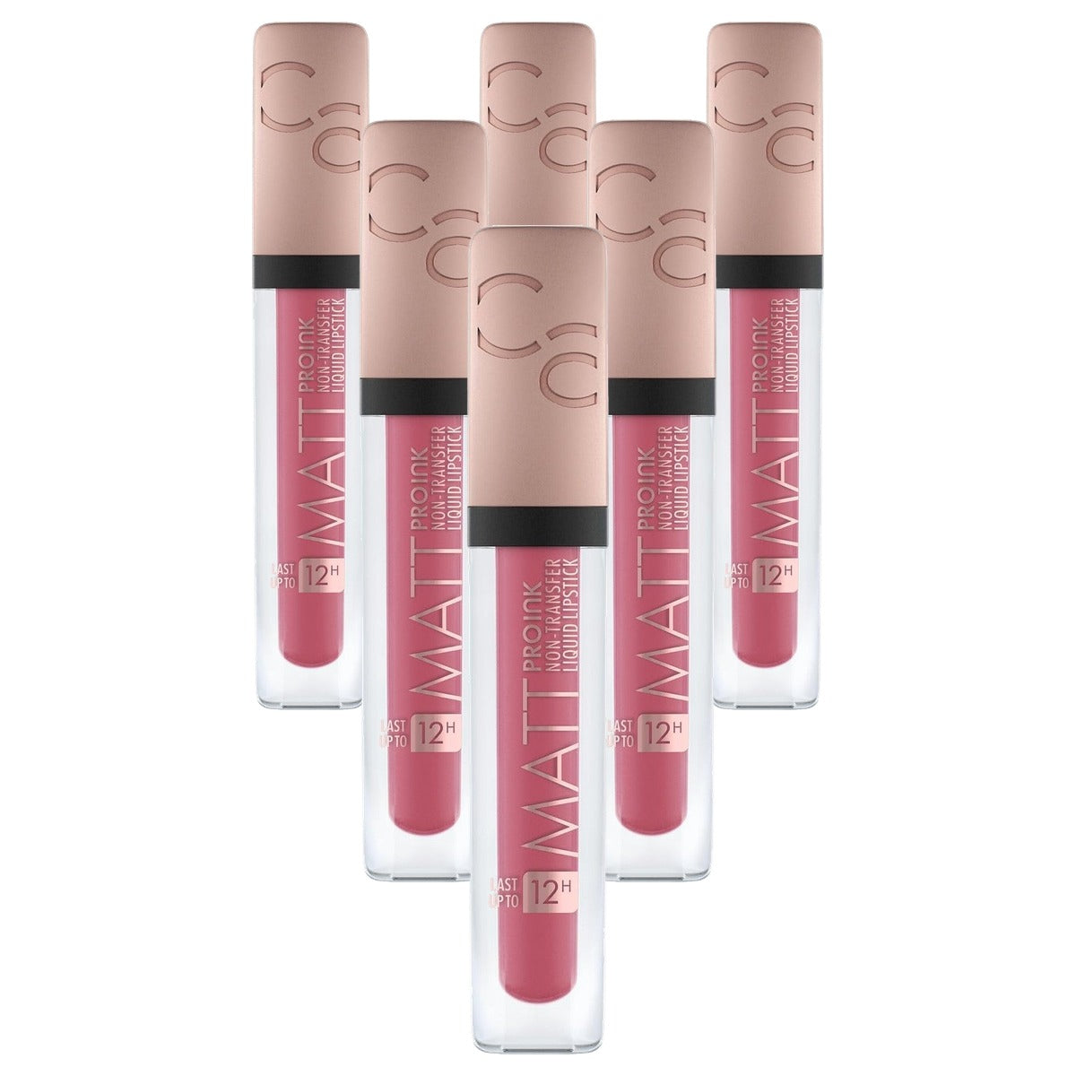 Catrice Matt Pro Ink vloeibare lippenstift 060 I Choose Passion 5 ml - 6-pack
