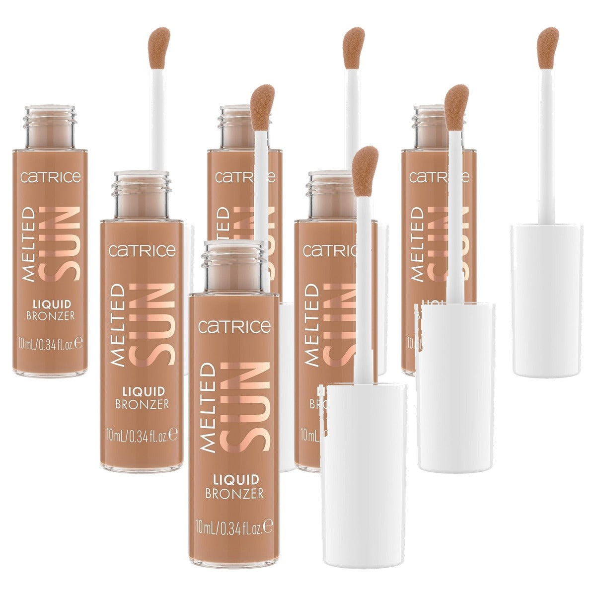 Catrice Cosmetics Melted Sun Liquid Bronzer 015 Sunkissed 10 ml - 6-pack