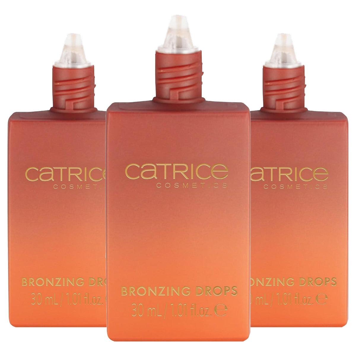 Catrice Cosmetics Midnight Sun Bronzing Drops C01 bruin 30 ml - 3-pack