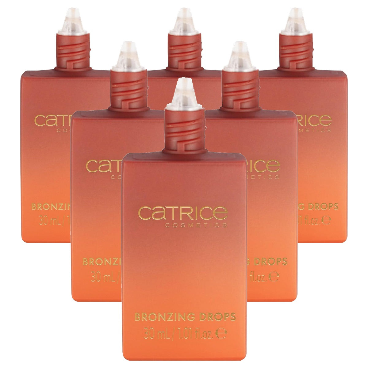 Catrice Cosmetics Midnight Sun Bronzing Drops C01 bruin 30 ml - 6-pack