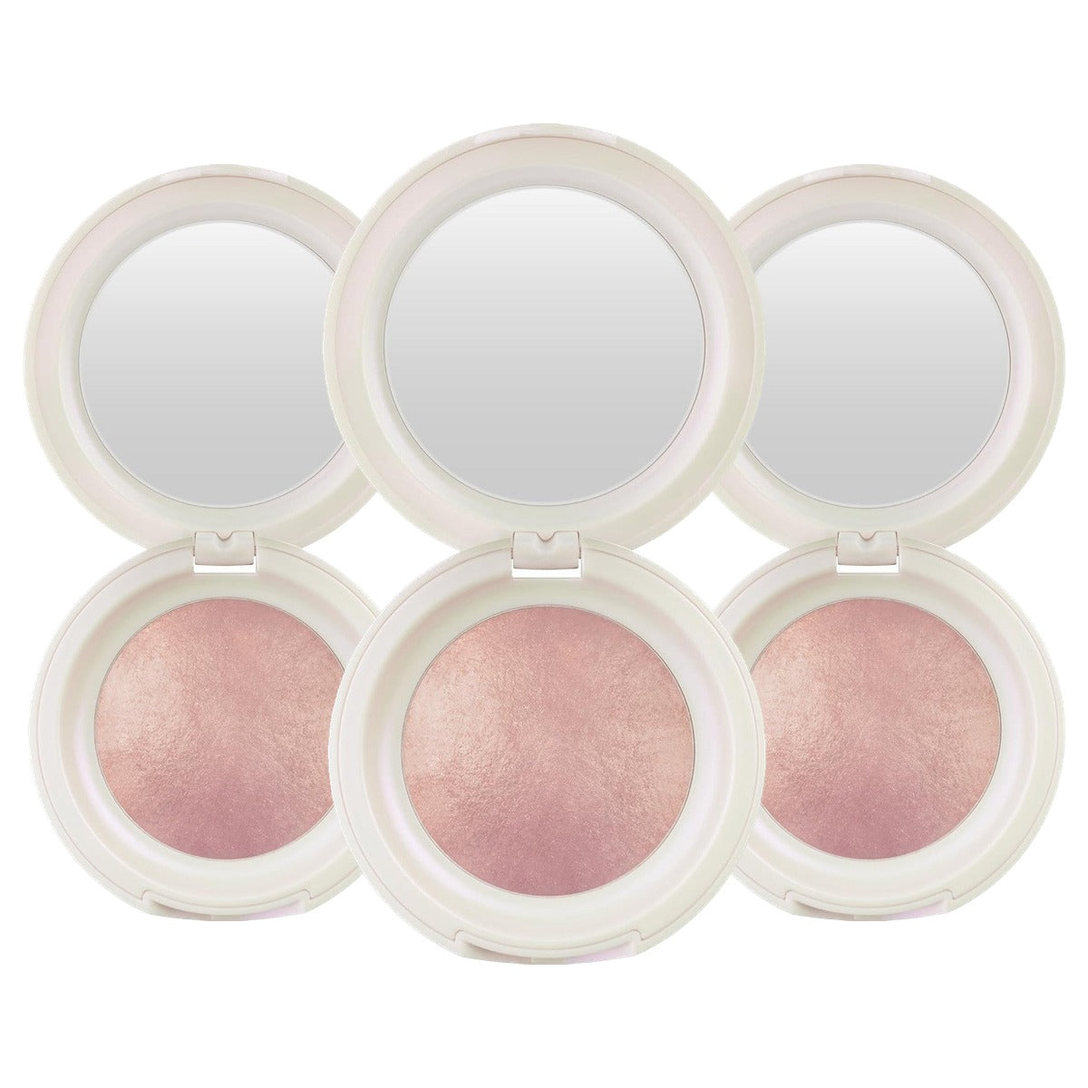 Catrice Pearl Fection Highlighter C02 roze 8,5 g - 3-pack