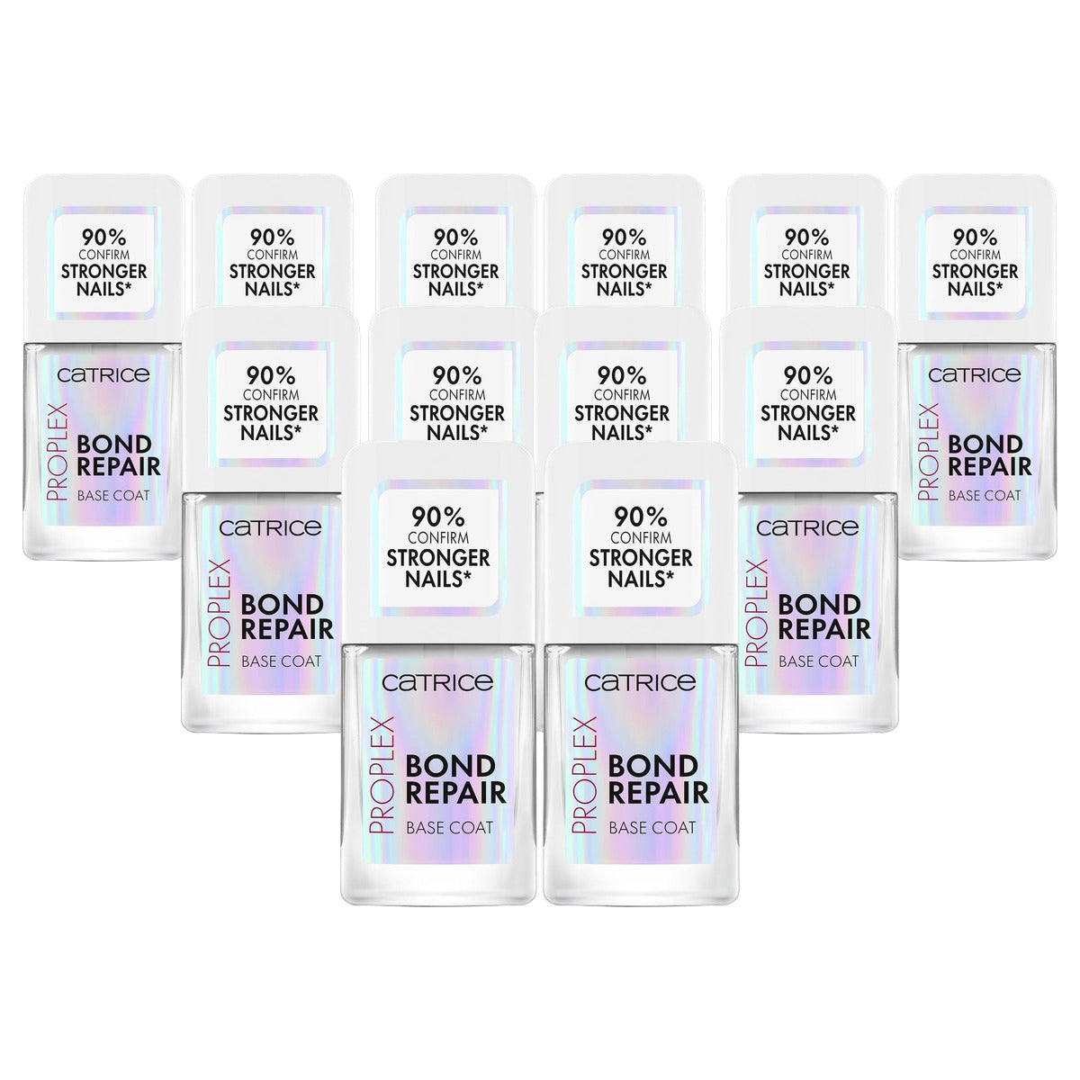 Catrice Cosmetics ProPlex Bond Repair Base Coat nagelbalsem nr. 010 2 stuks - 6-pack