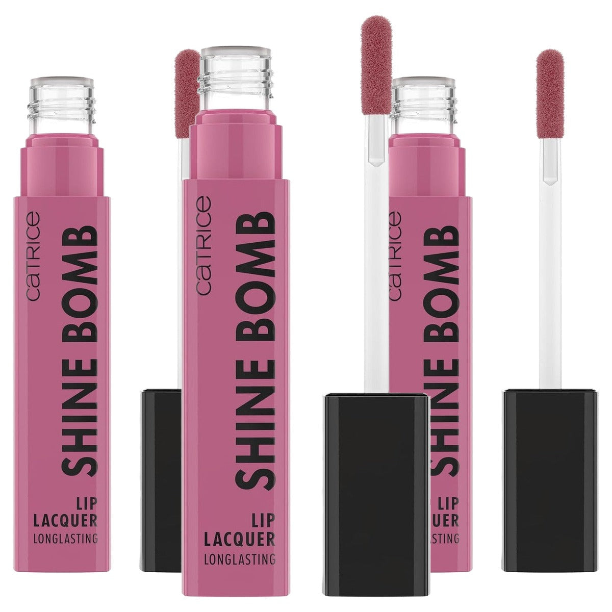 Catrice Cosmetics Shine Bomb Lip Lacquer lippenstift nr. 060 nude - 3-pack