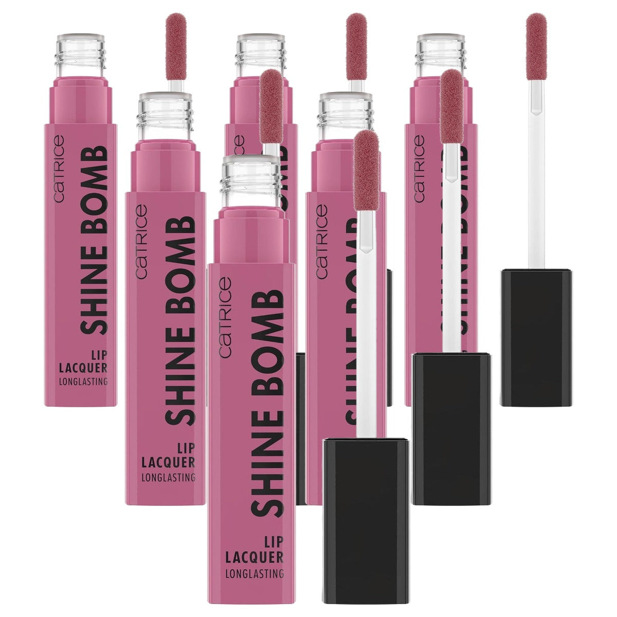 Catrice Cosmetics Shine Bomb Lip Lacquer lippenstift nr. 060 nude - 6-pack