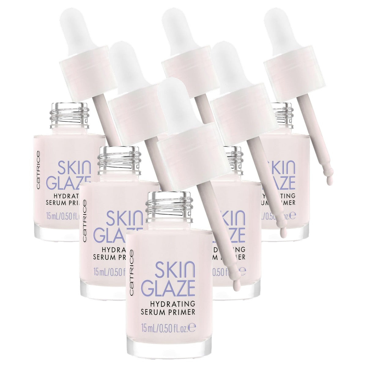 Catrice Cosmetics Skin Glaze hydraterende serum primer 15 ml - 6-pack