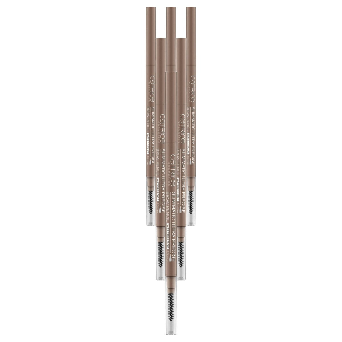 Catrice Cosmetics Slim'Matic Brow Pencil 015 Ash Blonde met penseel - 6-pack