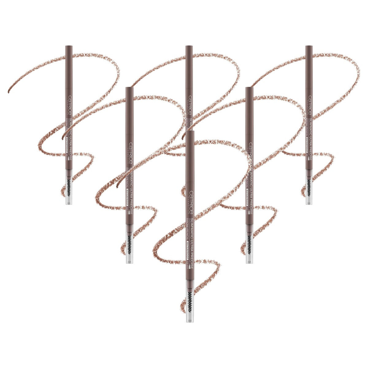 Catrice Cosmetics Slim'Matic Ultra Precise wenkbrauwstift 030 Dark 0,05 g - 6-pack
