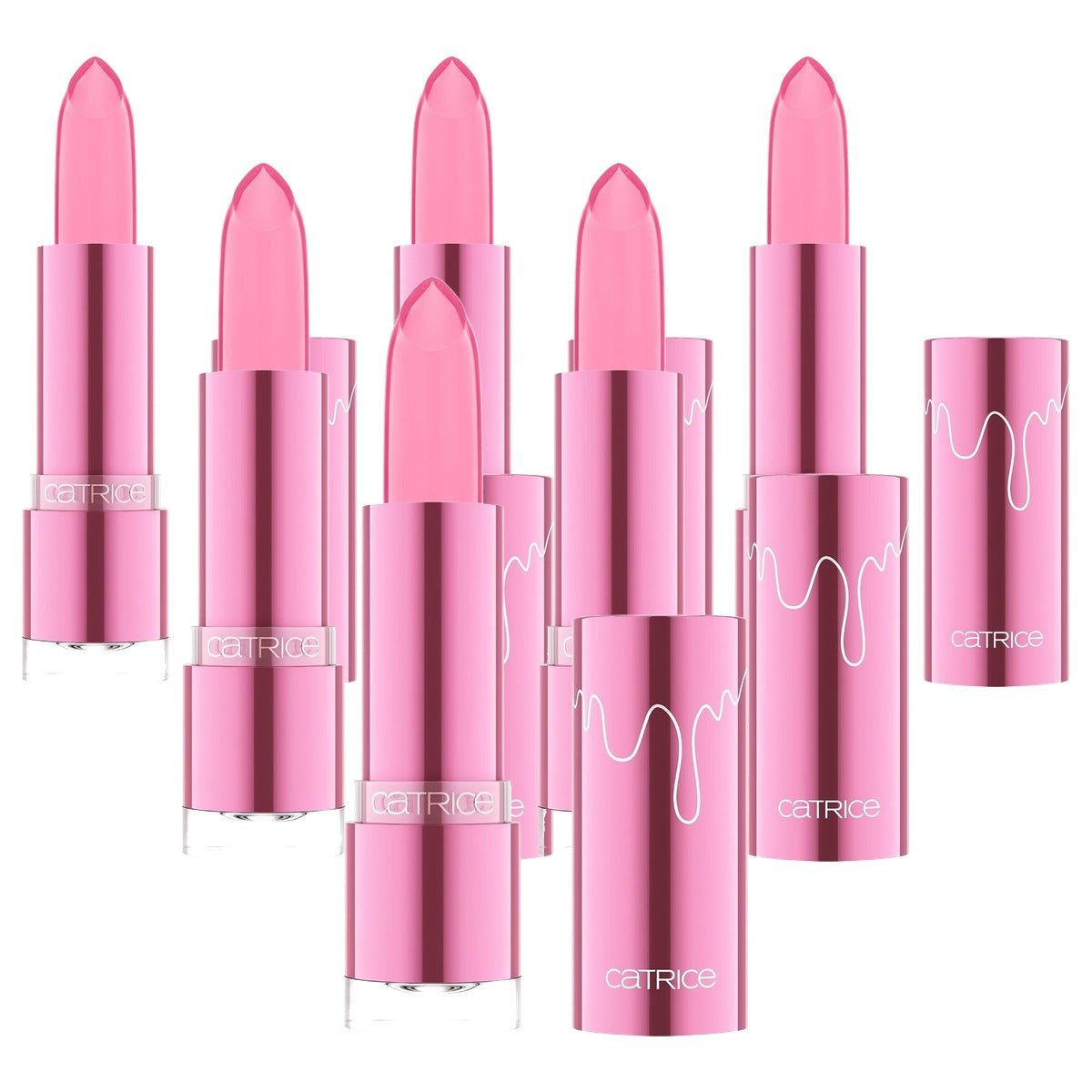 Catrice Cosmetics Soft Glaze Glow Lip Balm 010 roze 3,5 g - 6-pack