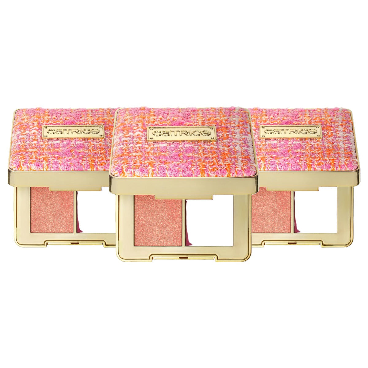 Catrice Cosmetics Spring and the City rougepalet C02 - 3-pack
