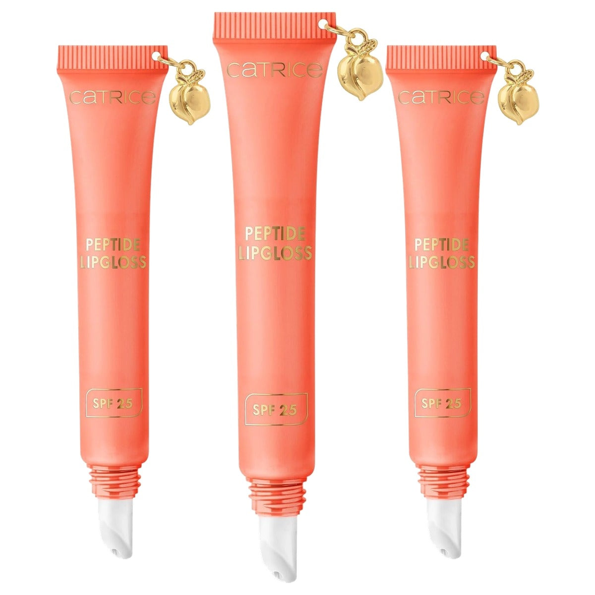 Catrice Cosmetics Summer Edition peptide lipgloss C03 Orange 11,5 ml - 3-pack