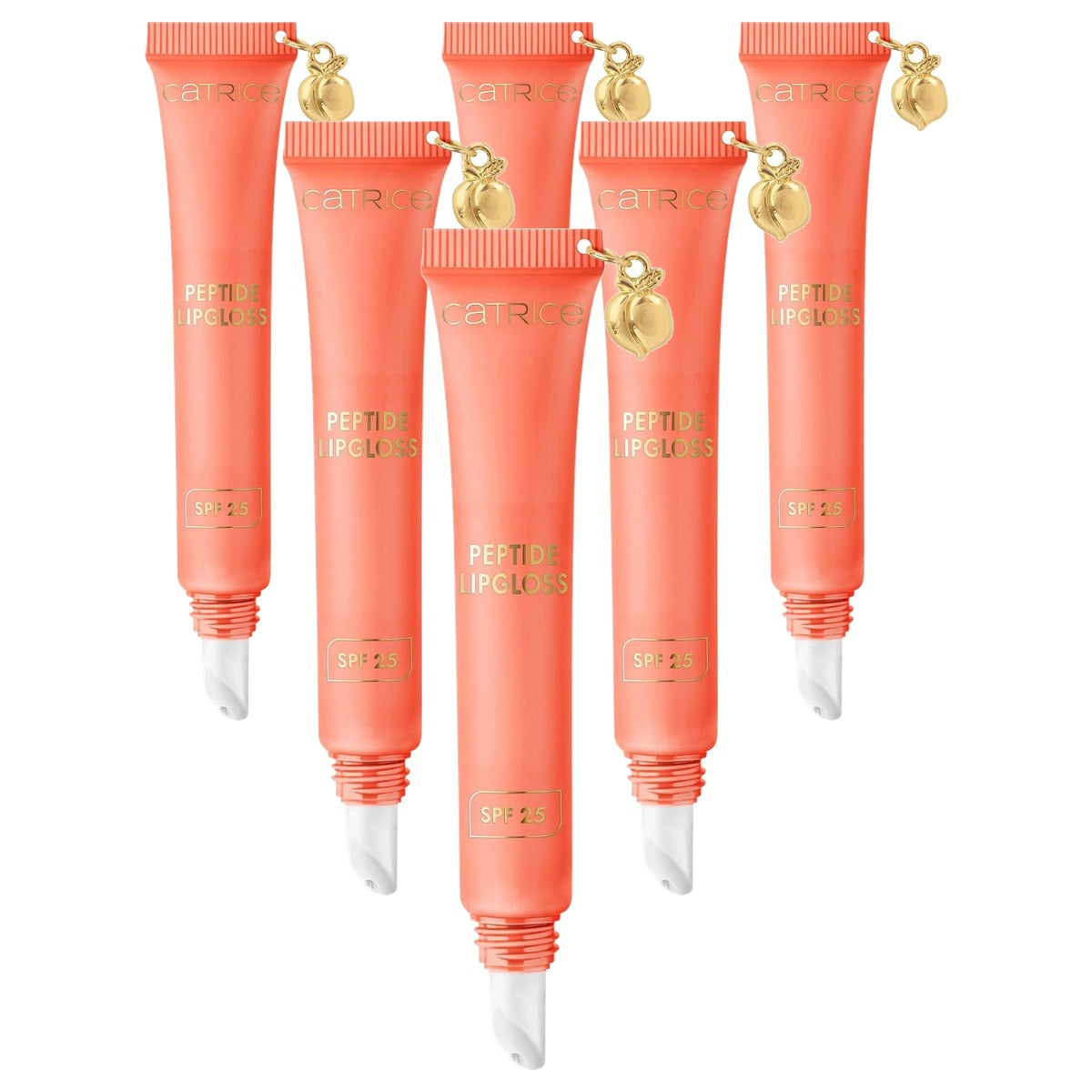 Catrice Cosmetics Summer Edition peptide lipgloss C03 Orange 11,5 ml - 6-pack