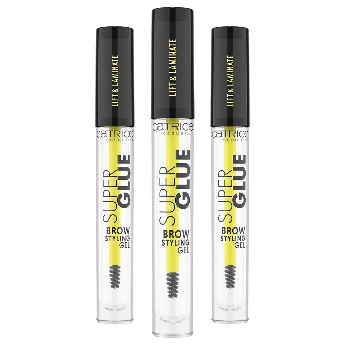 Catrice Super Glue Brow Styling Gel wenkbrauwgel 010 4 ml - 3-pack