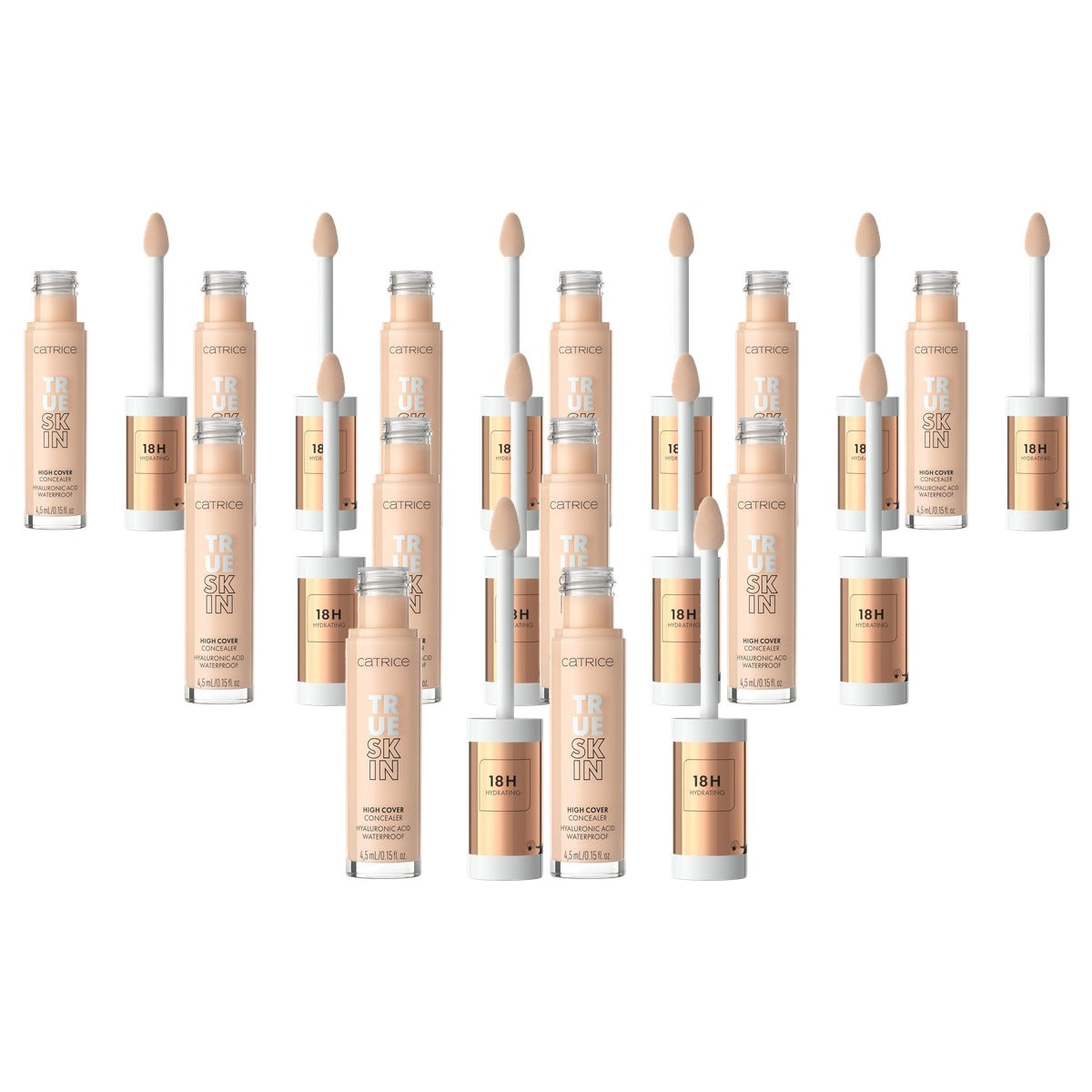Catrice Cosmetics True Skin High Cover Concealer 002 nude 2 stuks - 6-pack