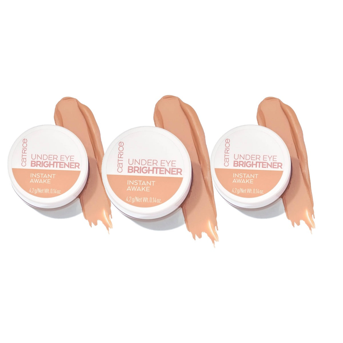 Catrice Cosmetics Under Eye Brightener concealer 020 nude per stuk - 3-pack