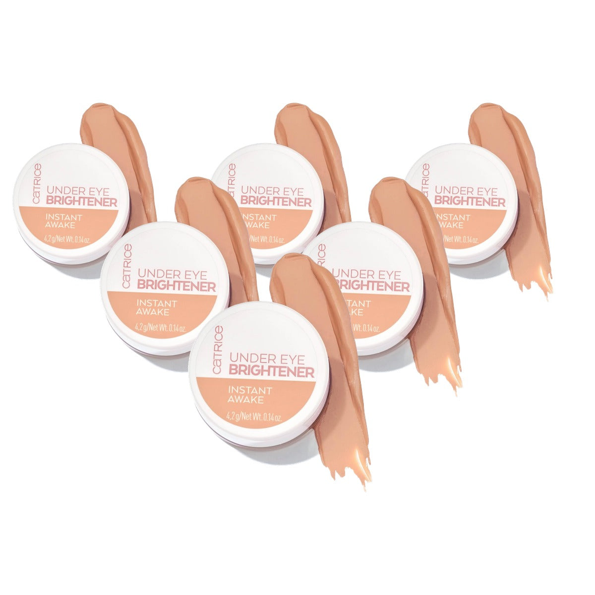 Catrice Cosmetics Under Eye Brightener concealer 020 nude per stuk - 6-pack