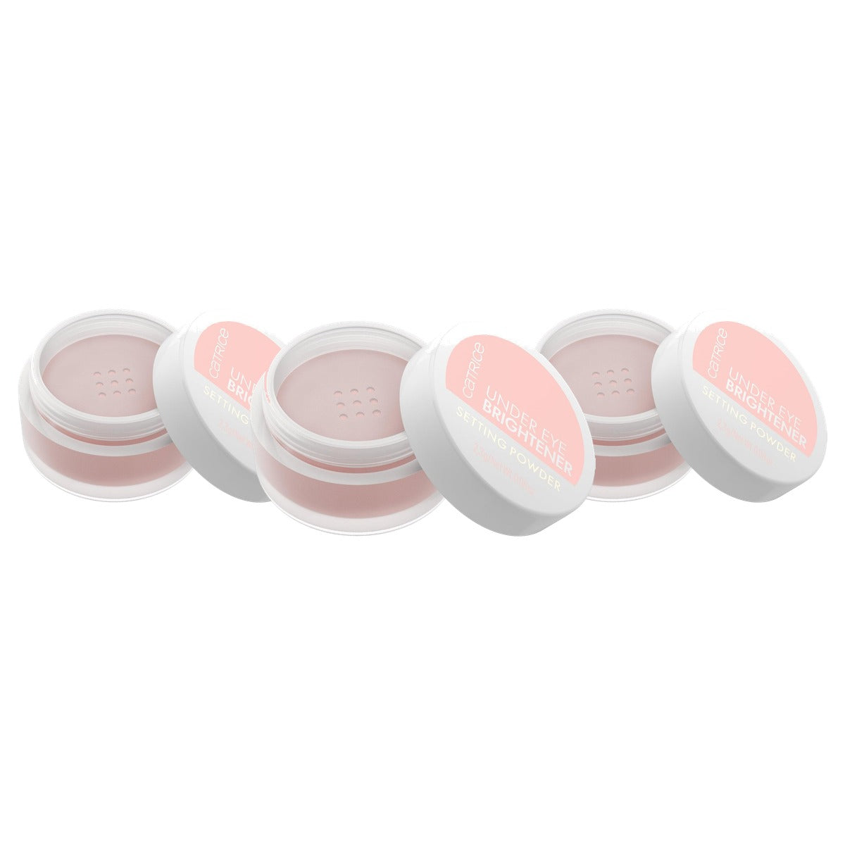 Catrice Cosmetics Under Eye Brightener Setting Powder 010 nude - 3-pack