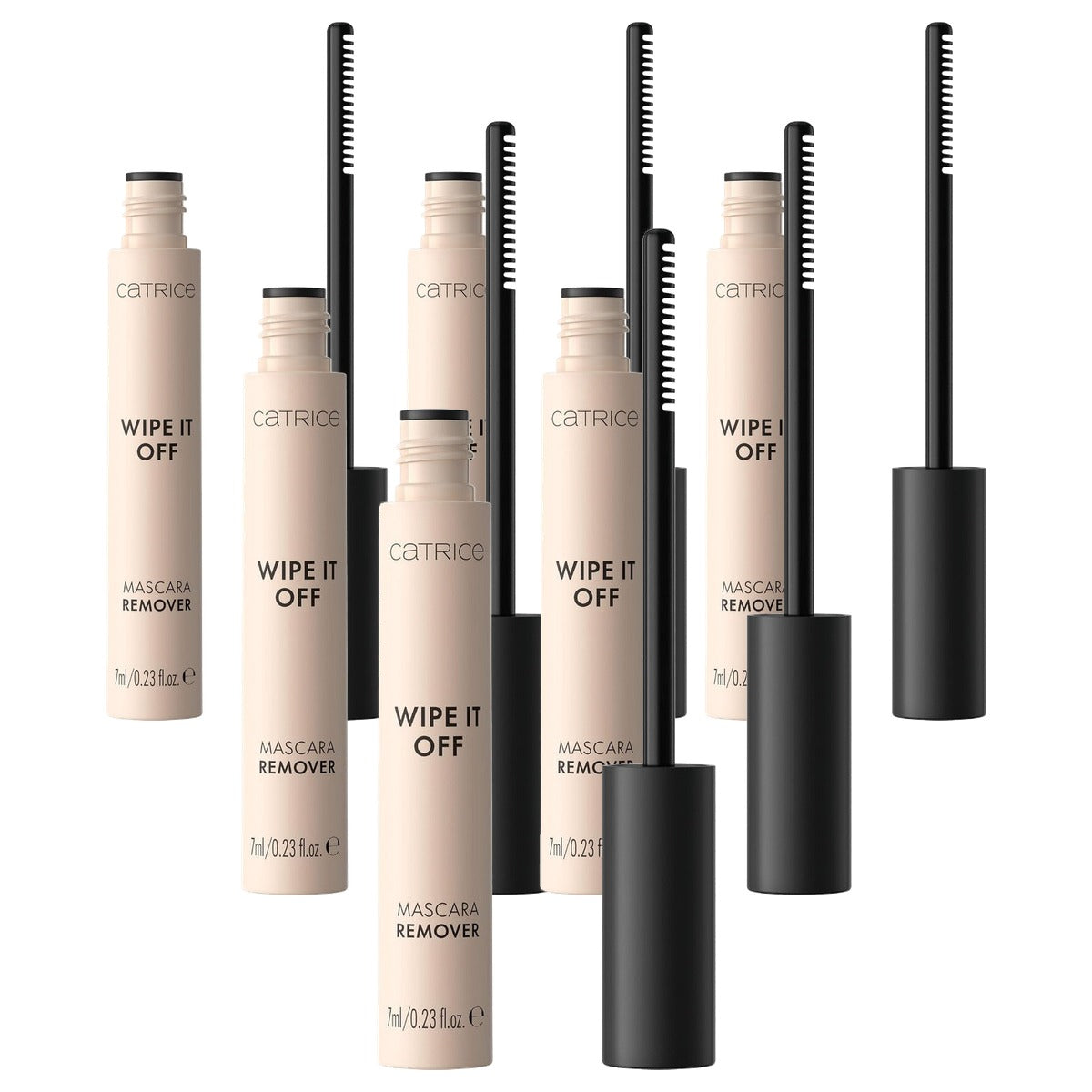 Catrice Wipe It Off mascara remover C010 transparant 7 ml - 6-pack