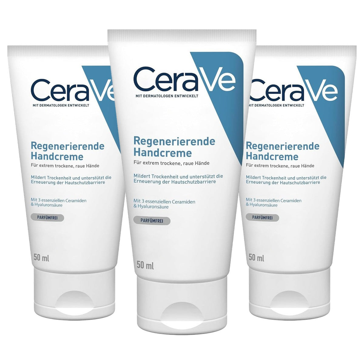 CeraVe Regenererende Handcrème voor de Gevoelige Huid 50 ml - 3-pack