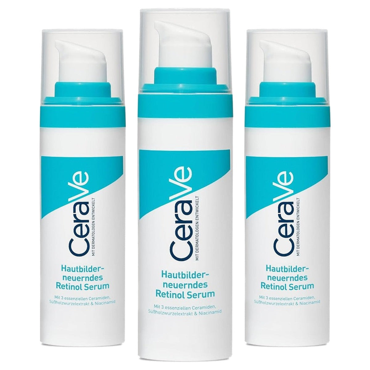 CeraVe Retinolserum voor Onzuivere en Acnegevoelige Huid 30 ml - 3-pack