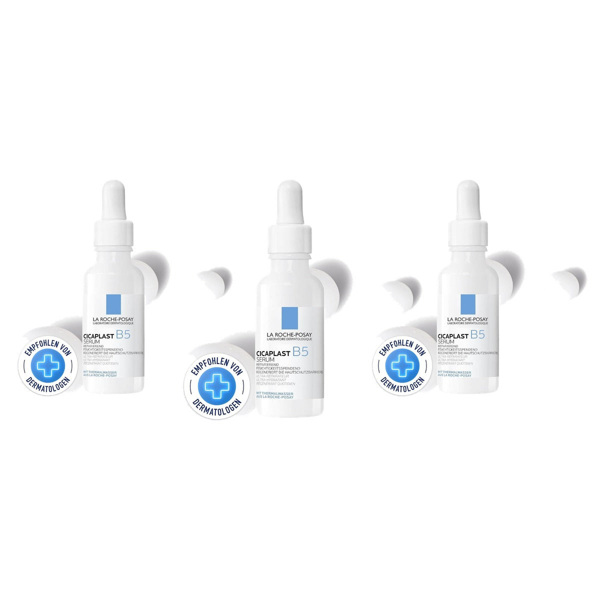 La Roche-Posay Cicaplast B5 Regenererend Gezichtsserum 30 ml - 3-pack