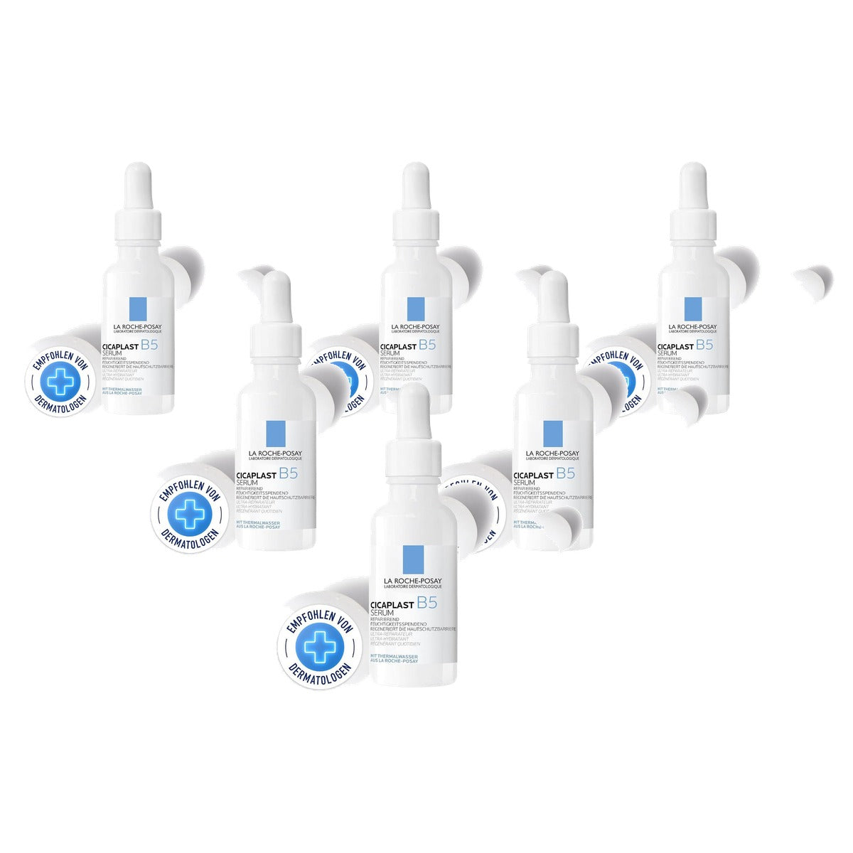 La Roche-Posay Cicaplast B5 Regenererend Gezichtsserum 30 ml - 6-pack