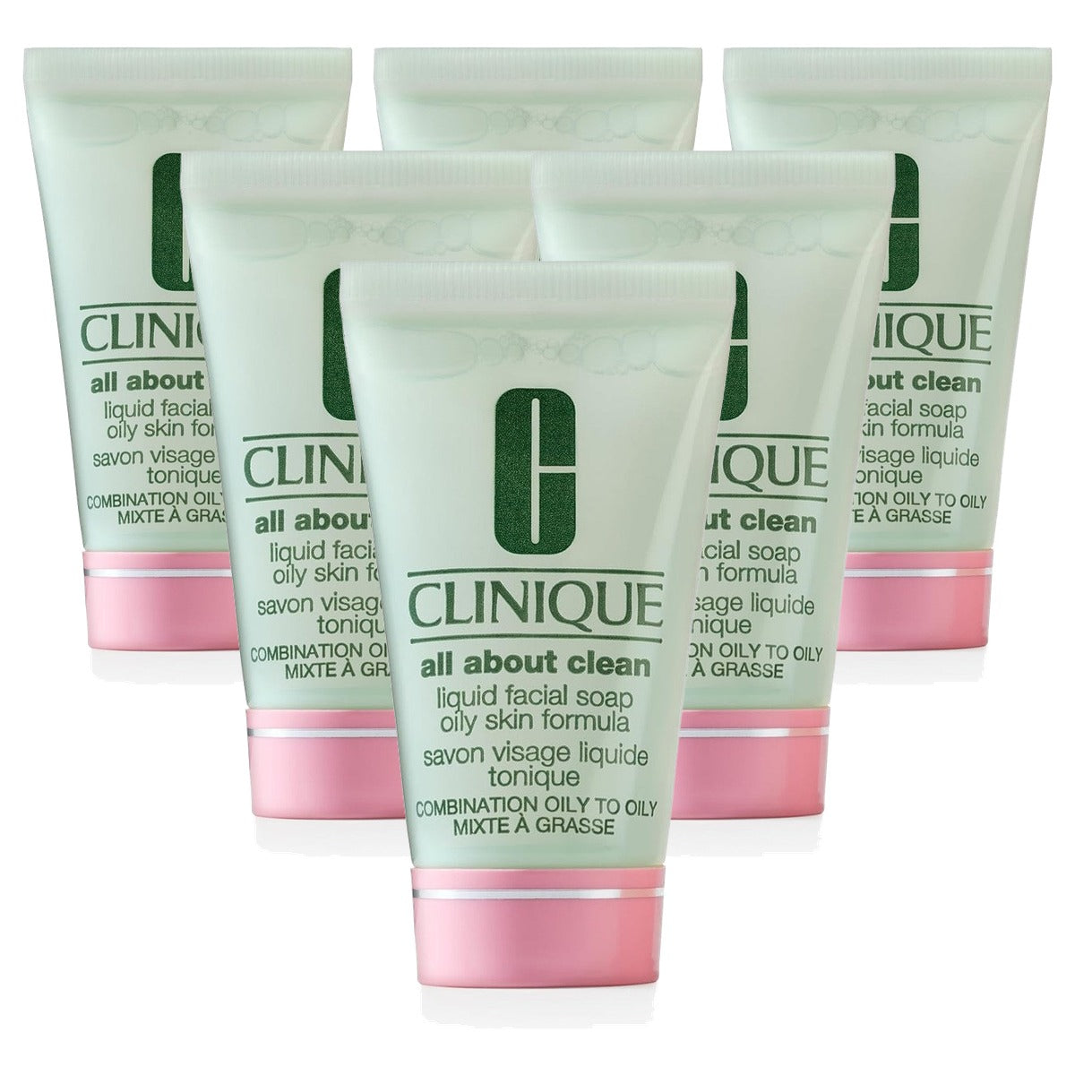 Huishoudvoordeel Clinique All About Clean™ Liquid Facial Soap – 6 stuks