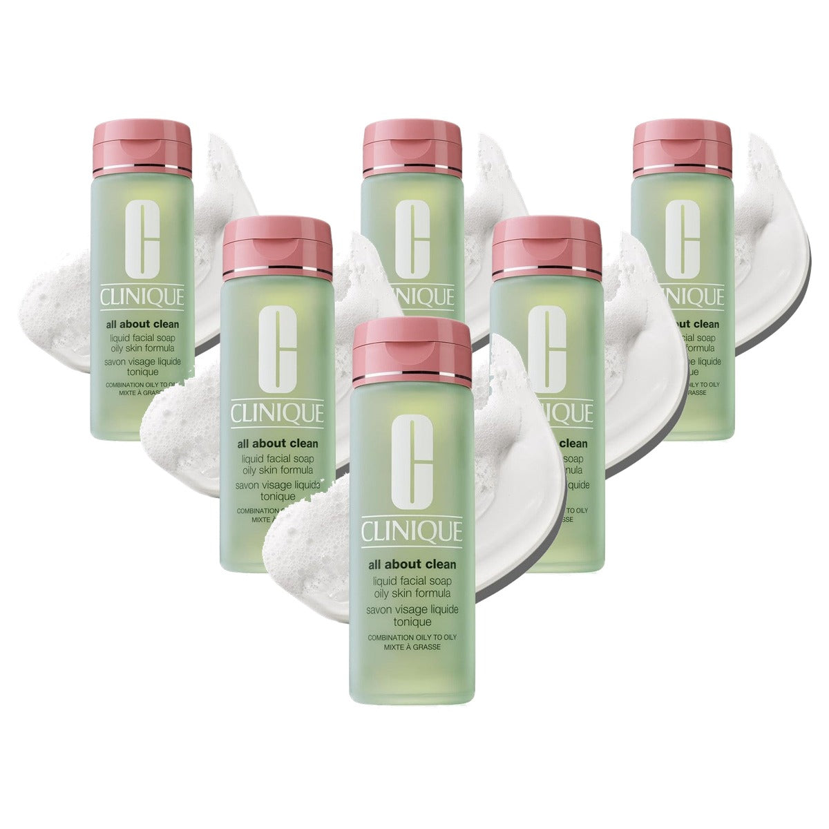 Clinique All About Clean™ Liquid Facial Soap 200 ml - 6 stuks