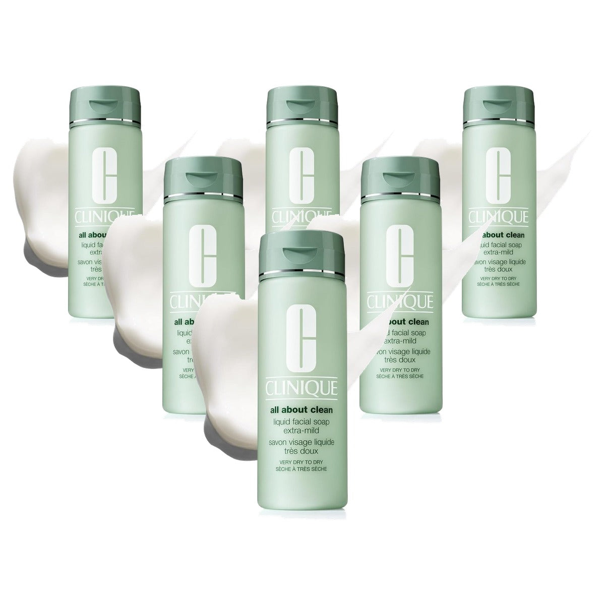 Huishoudvoordeel Clinique All About Clean™ Liquid Facial Zeep 200 ml - 6 stuks