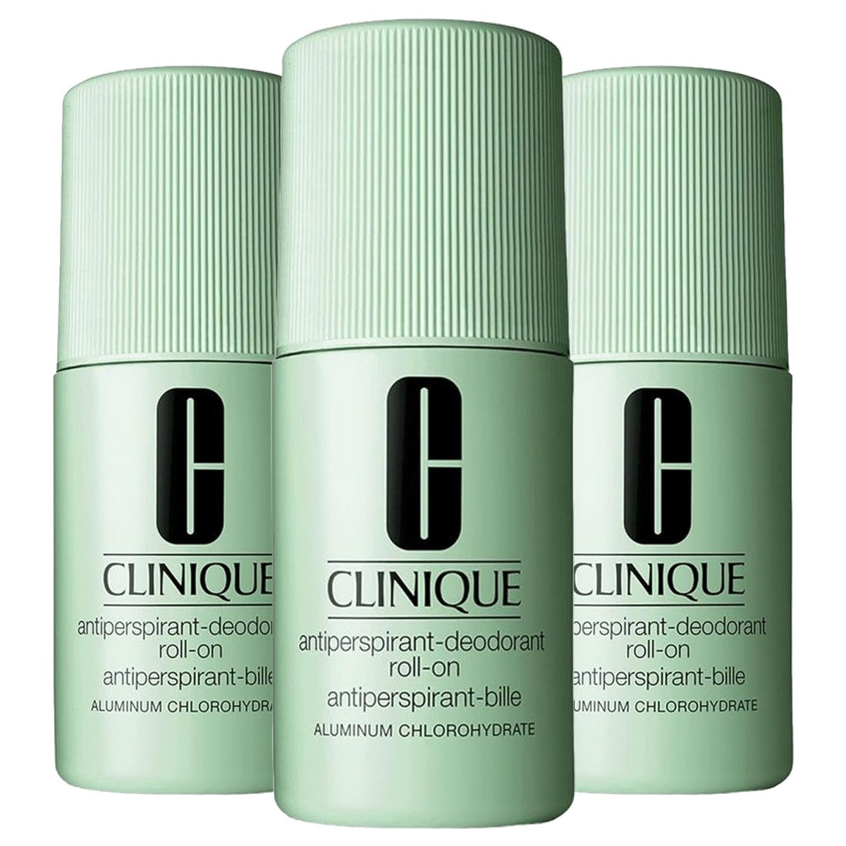Clinique Antiperspirant-Deodorant Roll-On 75 ml - 3 stuks