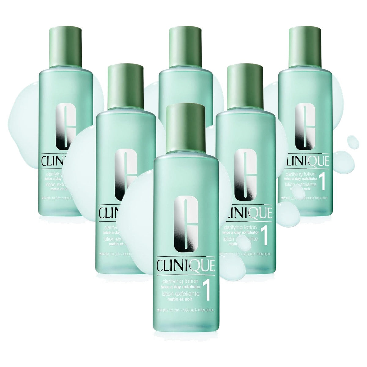 Clinique Clarifying Lotion 1 400 ml - 6 stuks
