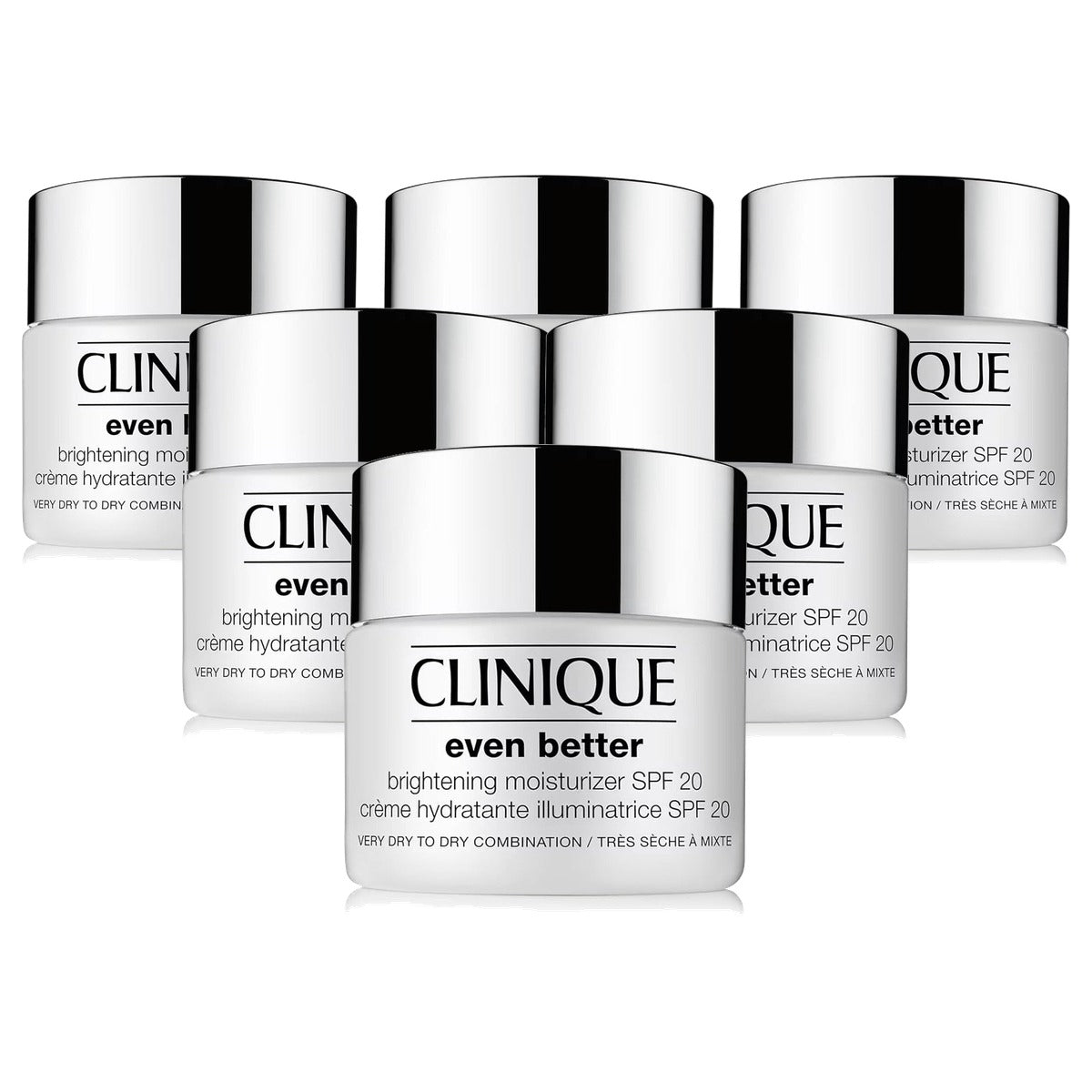 Huishoudvoordeel Clinique Even Better™ Brightening Moisturizer SPF 20 50 ml - 6 stuks